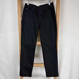 NWT Liv by Habitat Black Stretch Denim Twill Pants XSmall #0768